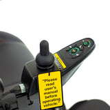 Silla de ruedas eléctrica Merits Vision Sport P326D con tracción central y asiento elevable eléctrico