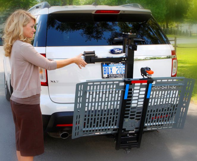 Wheelchair Carrier 117 Mini Electric Lift for Travel Scooters