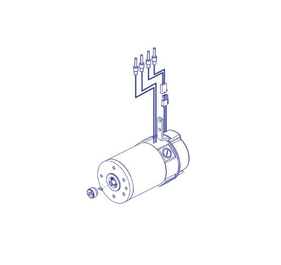 Pride - MOTOR ASSY FEISHEN T2 MOTOR W/ YONGXU BRAKE