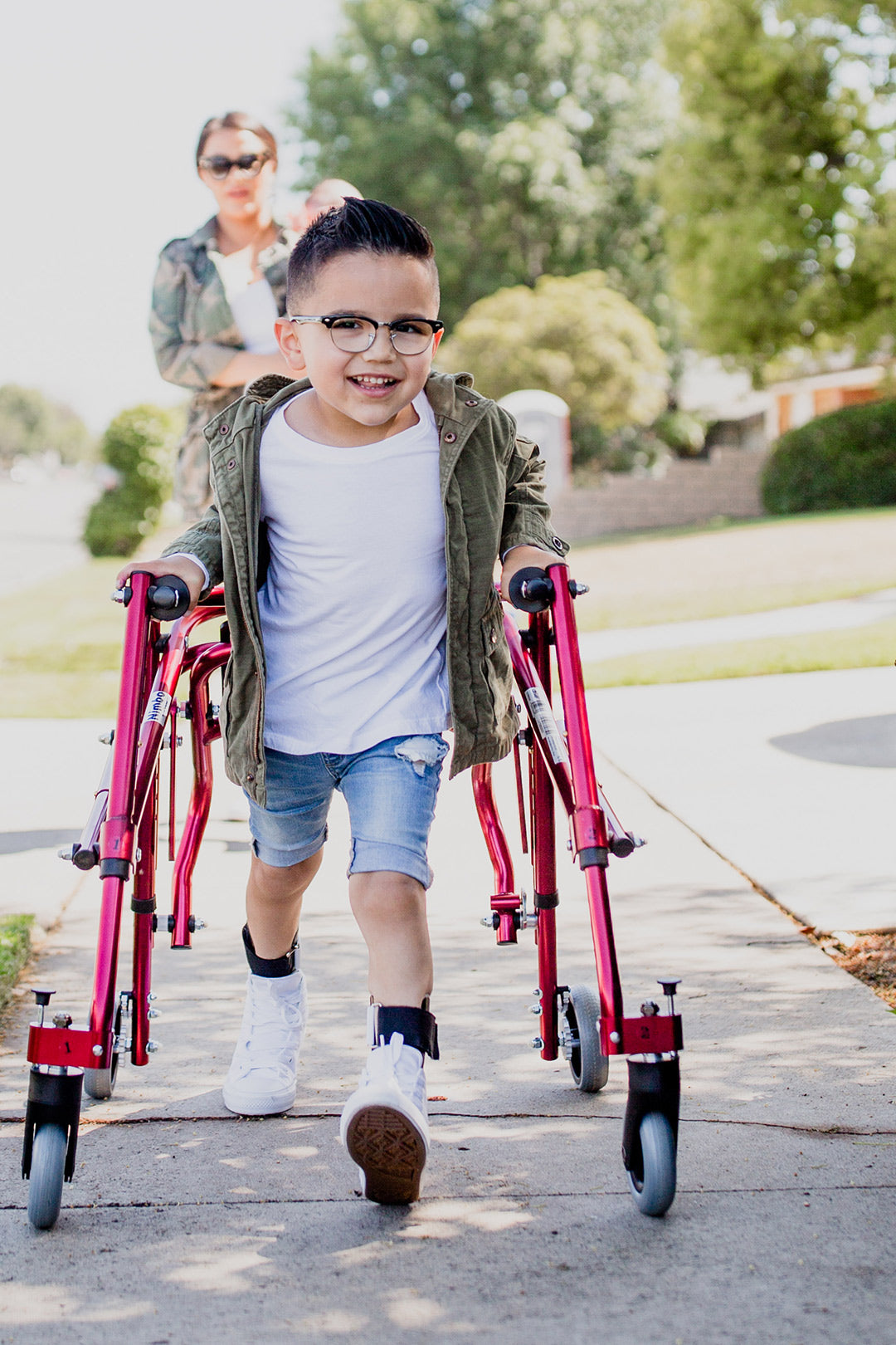 Inspired by Drive Nimbo 4 Wheel Posterior Walker with Seat