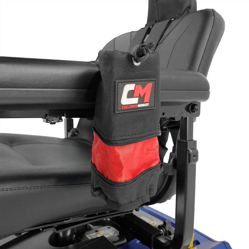 Portavasos universal irrompible Challenger Mobility para scooters y sillas de ruedas eléctricas