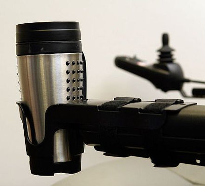Nearly Universal OH® Cup Holder for Mobility Scooters and Powerchairs