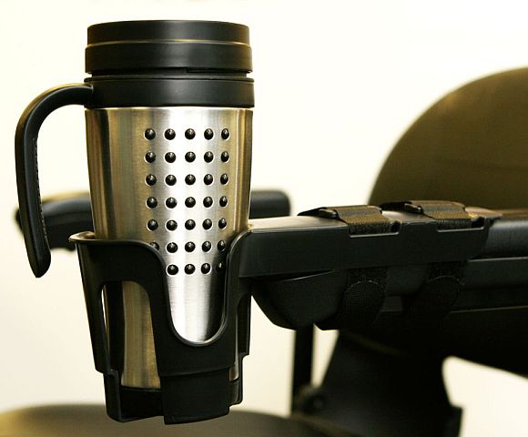 Nearly Universal OH® Cup Holder for Mobility Scooters and Powerchairs