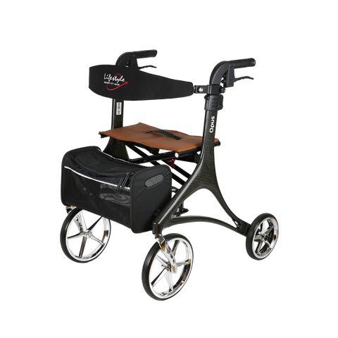 Rhythm Healthcare Opus -960GG-Carbon Fiber 4-Wheel Rollator