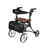 Andador con ruedas Rhythm Healthcare Opus -960GG de fibra de carbono de 4 ruedas