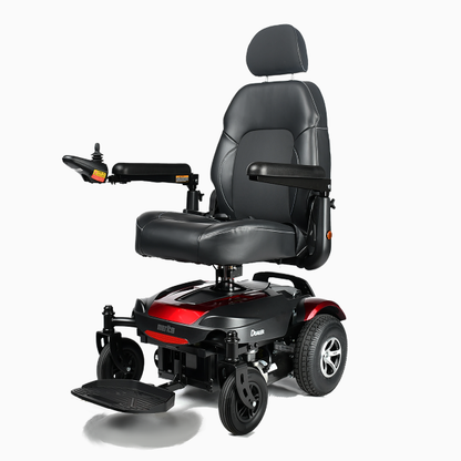 Merits P312A Dualer RWD to FWD 2 in 1 Power Wheelchair with Elevating Seat