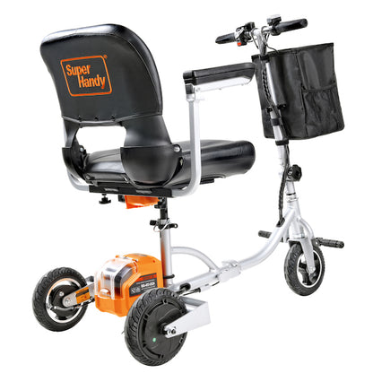 SuperHandy Passport Plus 3 Wheel Travel Folding Mobility Scooter