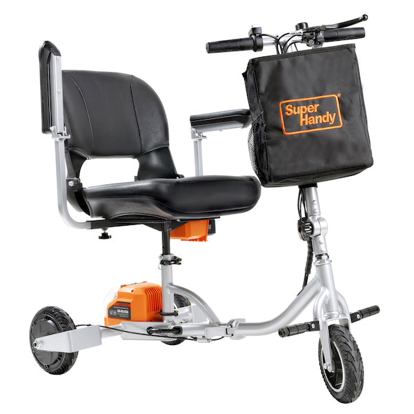 SuperHandy Passport Plus 3 Wheel Travel Folding Mobility Scooter