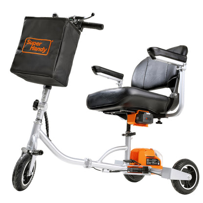 SuperHandy Passport Plus 3 Wheel Travel Folding Mobility Scooter