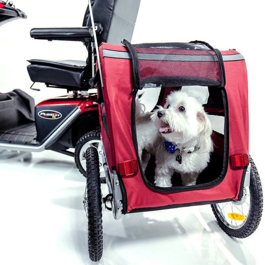 Challenger Mobility Pet Carrier Trailer for Mobility Scooters and Powerchairs