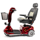 Merits Pioneer 3 S131 - Scooter de movilidad bariátrica de 3 ruedas para trabajo pesado