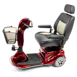 Merits Pioneer 3 S131 - Scooter de movilidad bariátrica de 3 ruedas para trabajo pesado