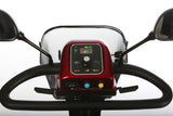 Merits Pioneer 3 S131 - Scooter de movilidad bariátrica de 3 ruedas para trabajo pesado