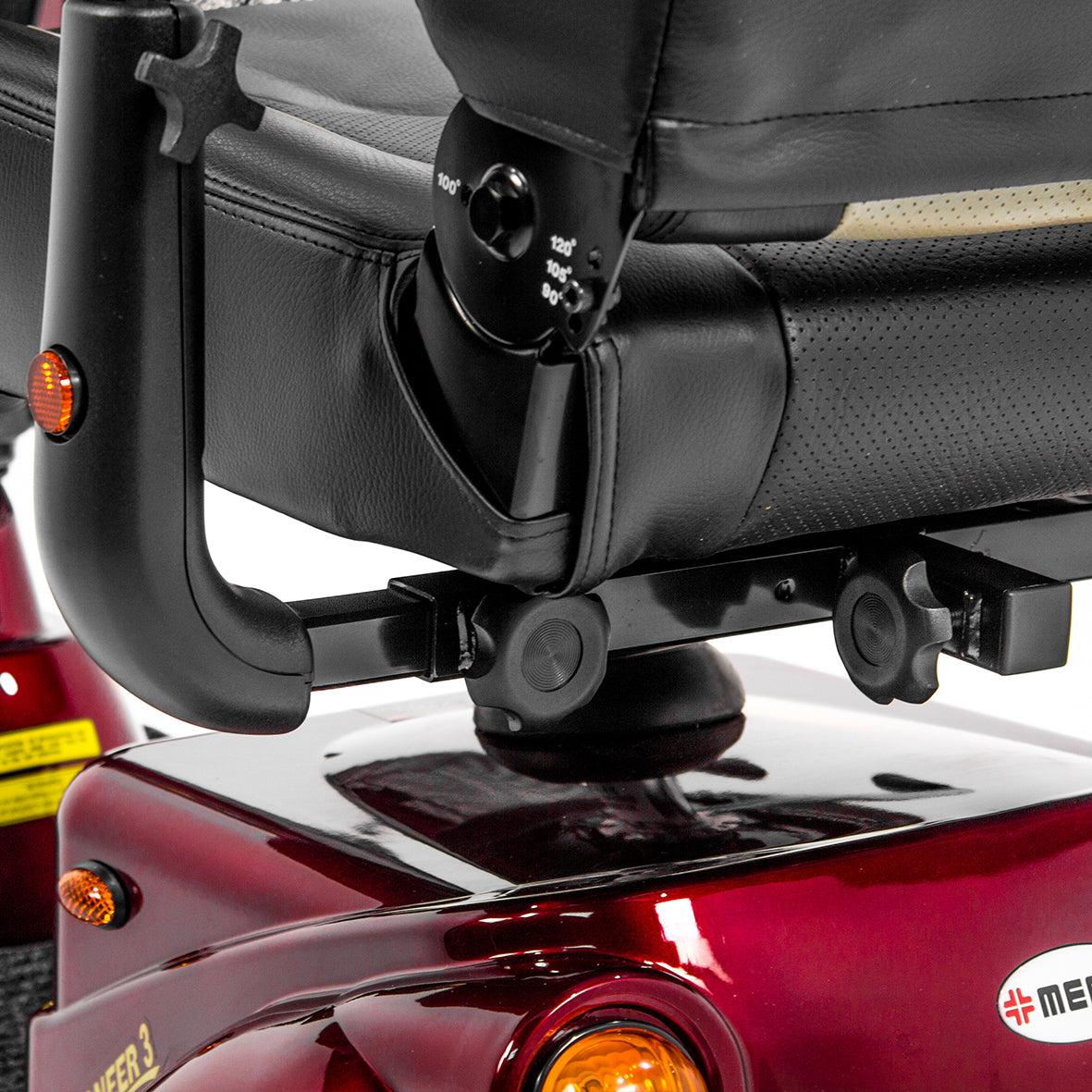 Merits Pioneer 3 S131 3 Wheel Heavy Duty Bariatric Mobility Scooter