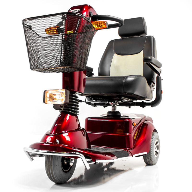 Merits Pioneer 3 S131 3 Wheel Heavy Duty Bariatric Mobility Scooter