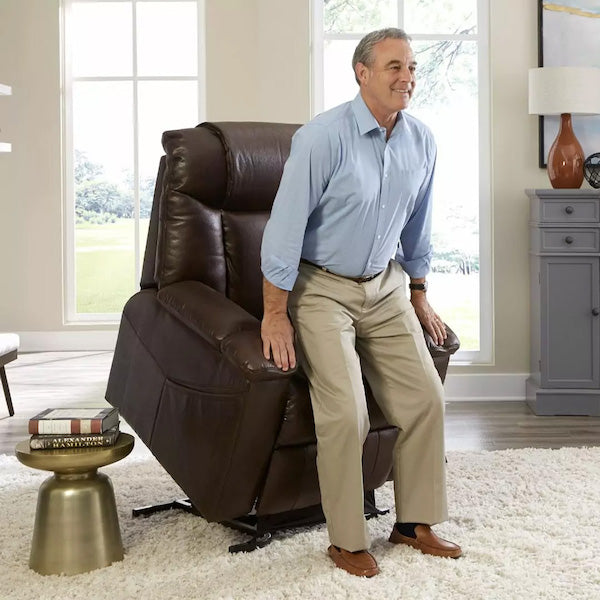 Golden Rhea PR442 Infinite Position Power Lift Chair with MaxiComfort and HeatWave Technology