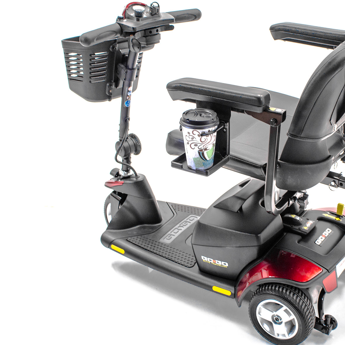 Pride® Mobility C-Style Cup Holder for Scooters and Powerchairs