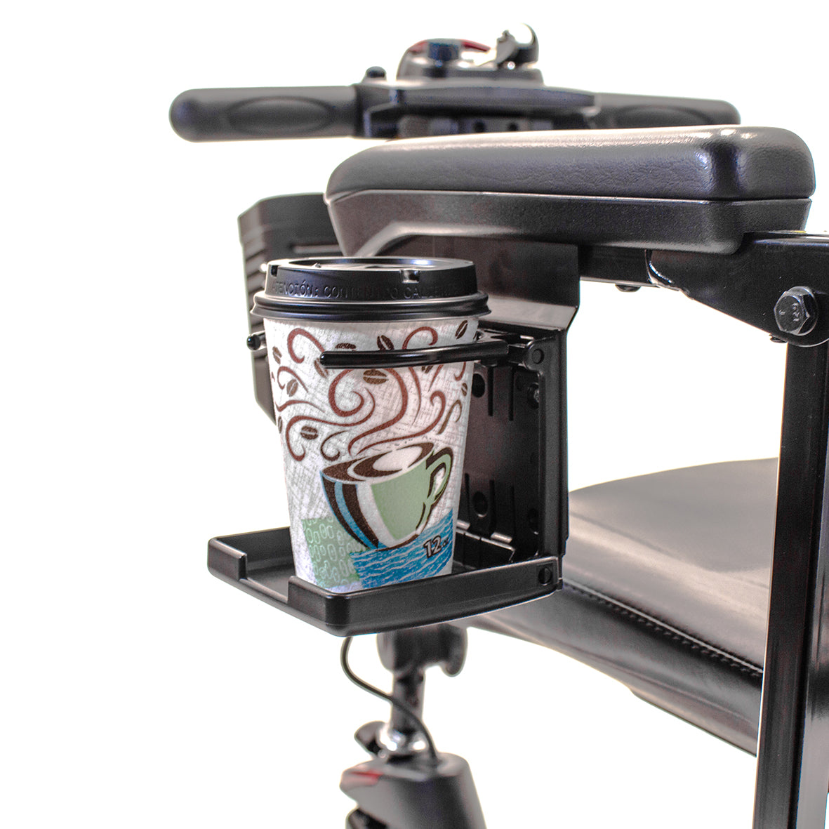 Pride® Mobility C-Style Cup Holder for Scooters and Powerchairs