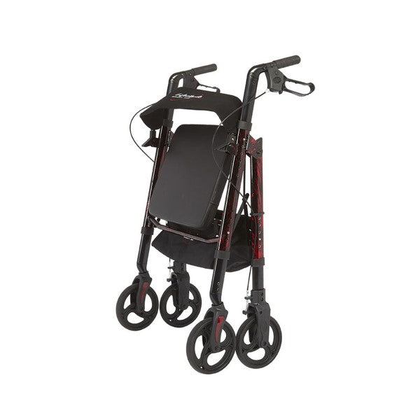 Rhythm Healthcare Regal 850U Bariatric Aluminum 4 Wheel Rollator