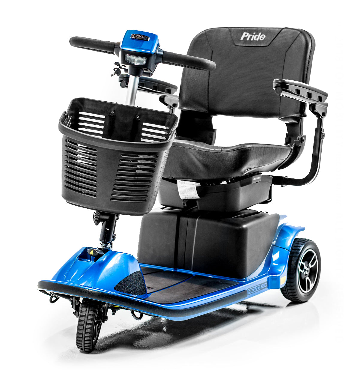 Pride S66 Revo 2.0 3-Wheel Travel Mobility Scooter