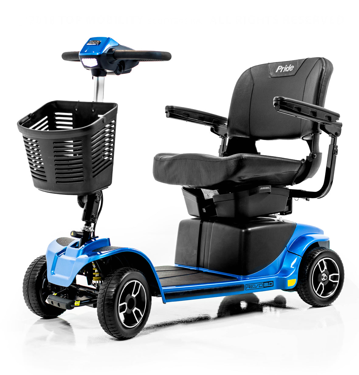 Pride S67 Revo 2.0 4-Wheel Travel Mobility Scooter Open Box Returns Showroom Model