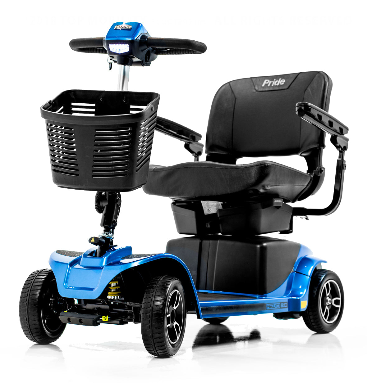 Pride S67 Revo 2.0 4-Wheel Travel Mobility Scooter Open Box Returns Showroom Model