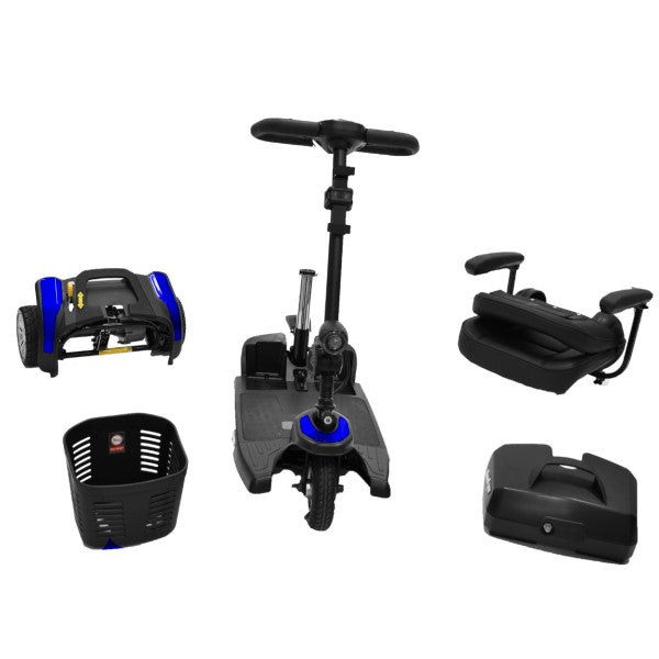 Merits Roadster S3 Travel Mobility 3 Wheel Scooter