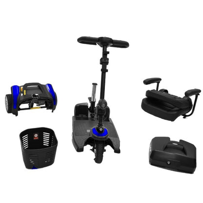 Merits Roadster S3 Travel Mobility 3 Wheel Scooter
