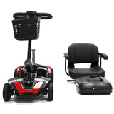 Patinete de viaje de 4 ruedas Merits Roadster S4