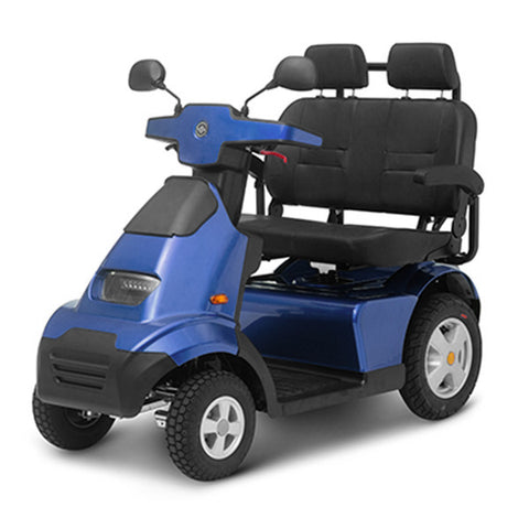 Afikim Afiscooter FTS4680 Dual Seat-Blue