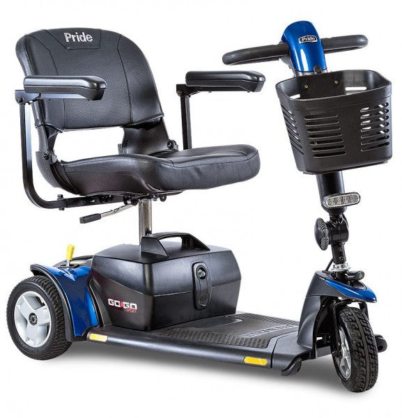 Pride S73 Go Go Sport 3-Wheel Travel Mobility Scooter Open Box Returns Showroom Model
