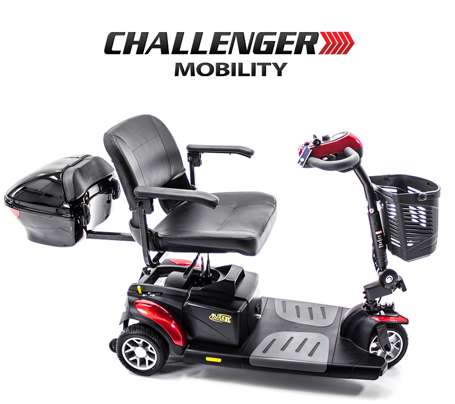 Challenger Mobility Rear Lockable Storage Compartment for Mobility Scooters and Power Wheelchairs