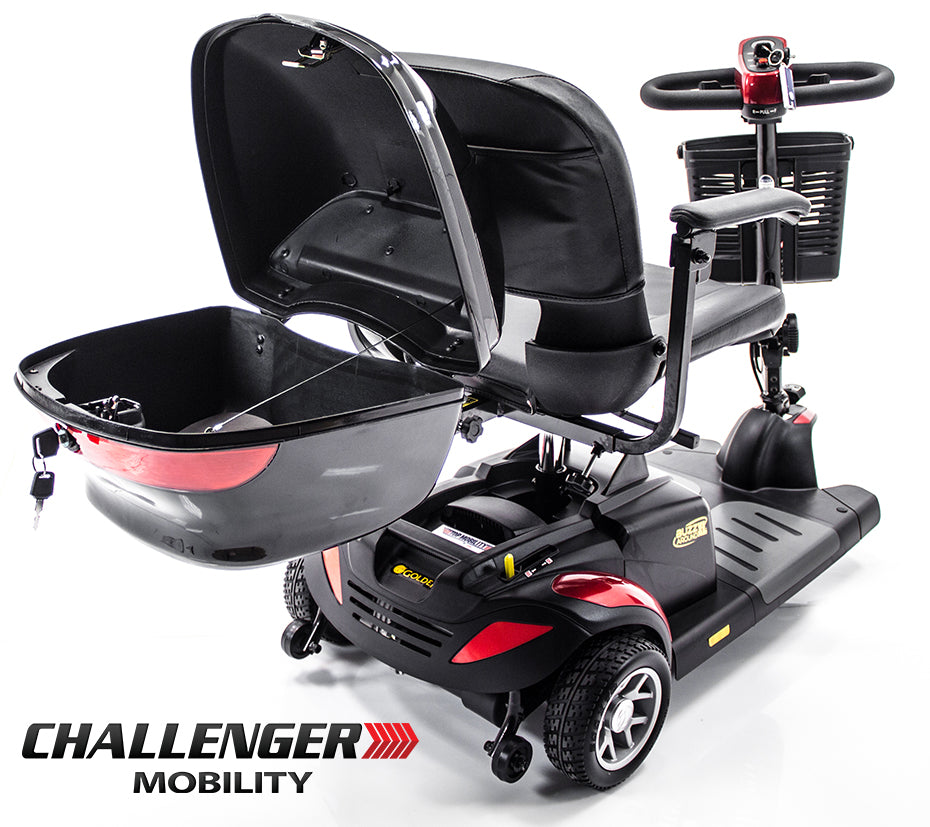 Challenger Mobility Rear Lockable Storage Compartment for Mobility Scooters and Power Wheelchairs