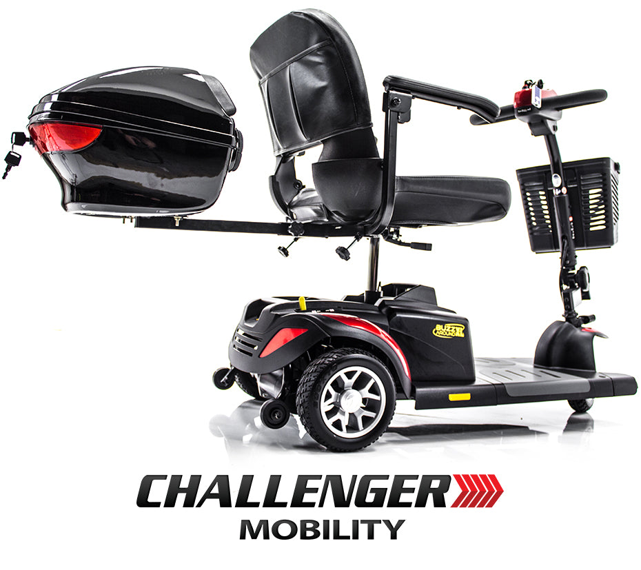 Challenger Mobility Rear Lockable Storage Compartment for Mobility Scooters and Power Wheelchairs