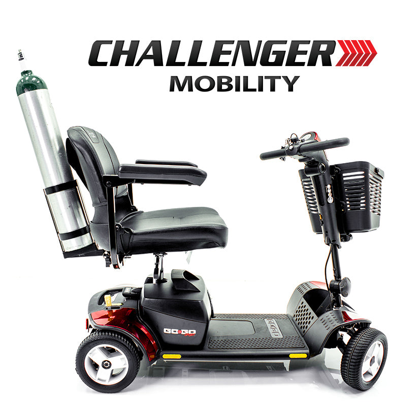 Challenger Mobility Oxygen Tank Holder for Scooters and Power Wheelchairs