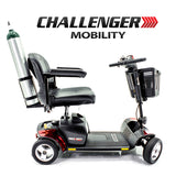Soporte para tanque de oxígeno Challenger Mobility para scooters y sillas de ruedas eléctricas