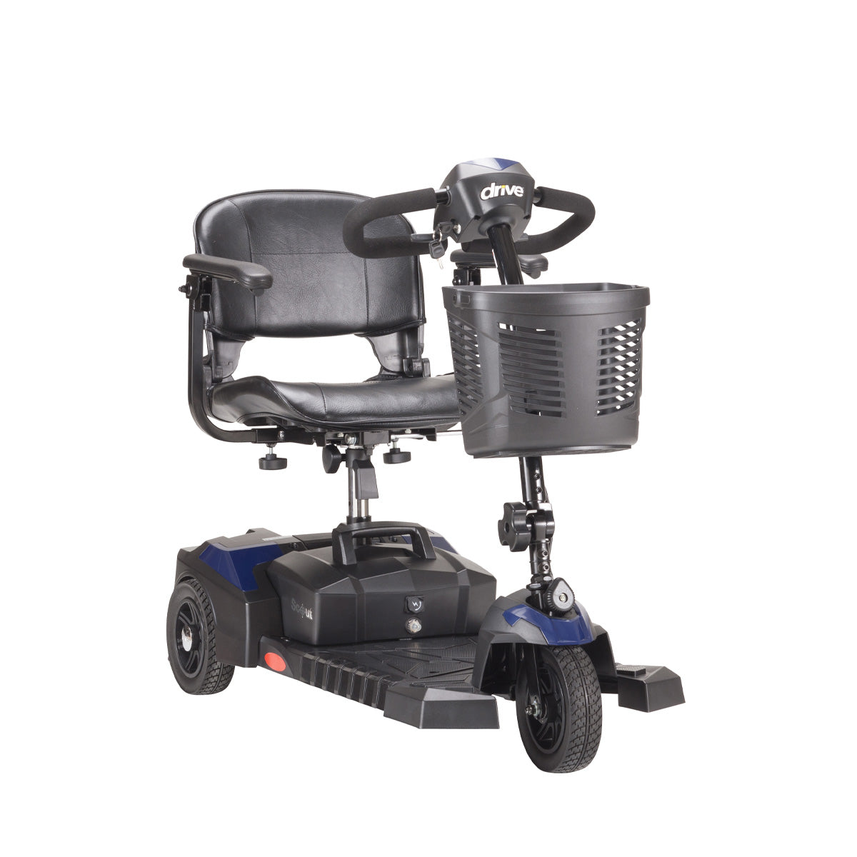 Drive Scout Compact 3 Wheel Travel Mobility Scooter