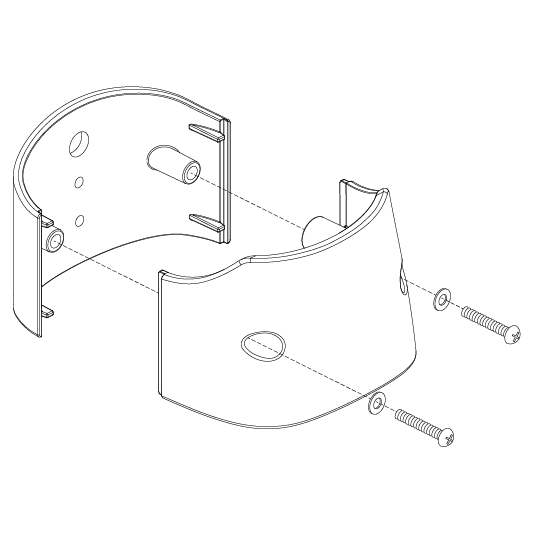 Pride - SHROUD ASSY LOWER TILLER CANDY APPLE RED WITH BLACK ACCENT PIECE LOWER HEADLIGHT READY