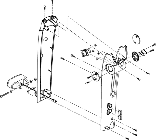 Pride Go Go Sport - SHROUD ASSY TILLER