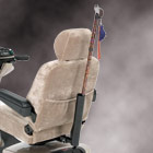 Pride Cane/Crutch Holder Rear Mount Bracket