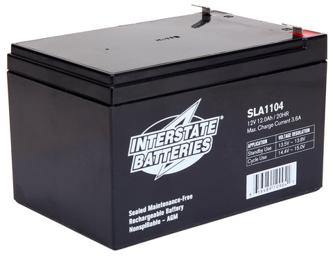 12V 12AH SLA1104 Battery (Pair-2 Batteries)