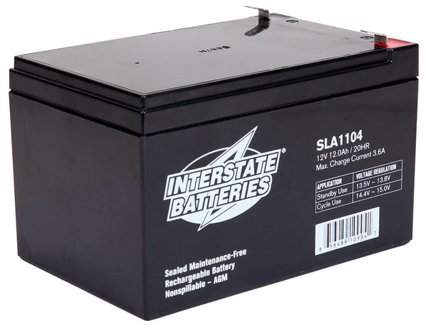 Batterie SLA1104 12 V 12 Ah (2 requises pour les scooters et les fauteuils roulants électriques)