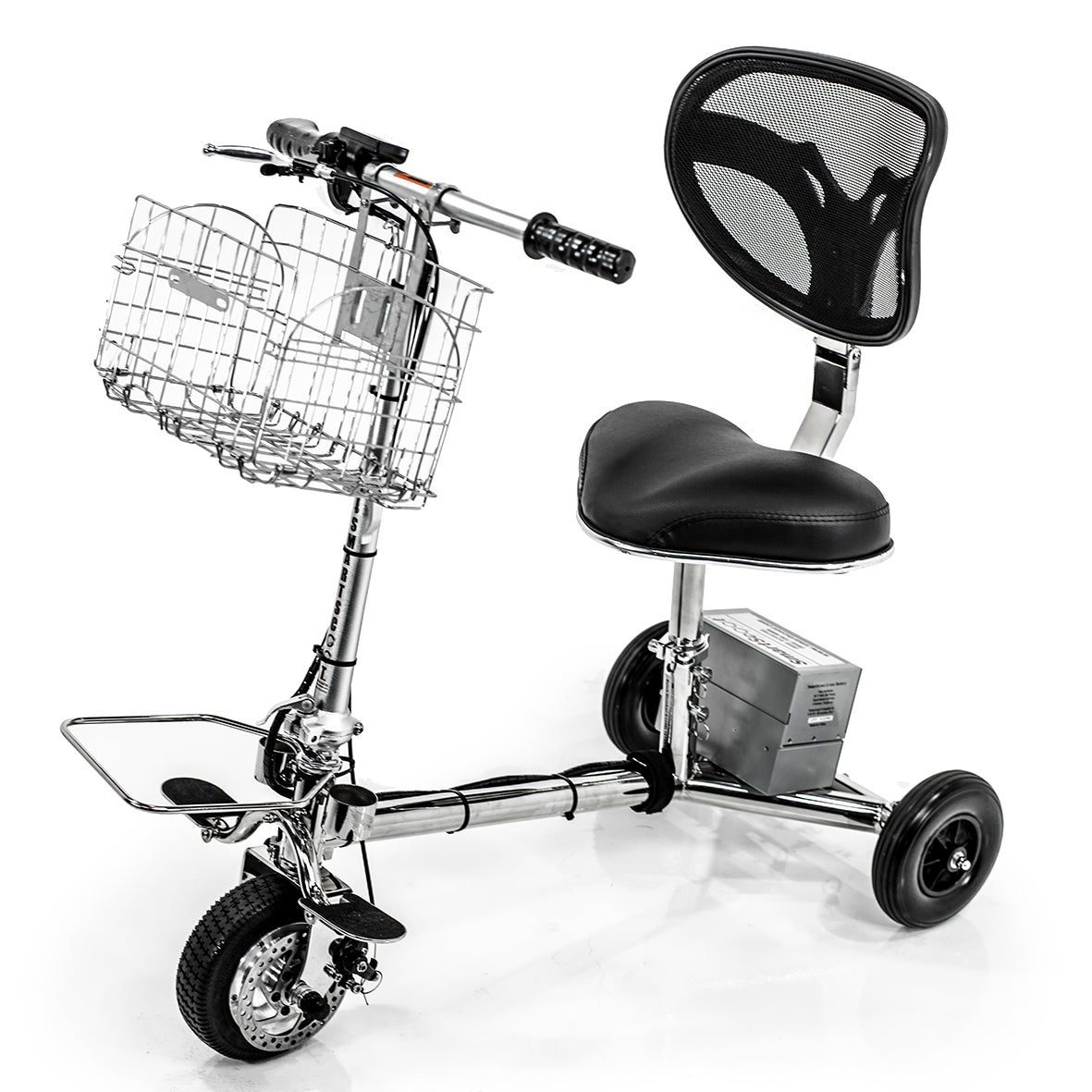 SmartScoot Lightweight Foldable Travel Mobility Scooter Open Box Returns Model
