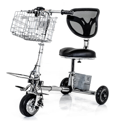 SmartScoot Lightweight Foldable Travel Mobility Scooter Open Box Returns Model