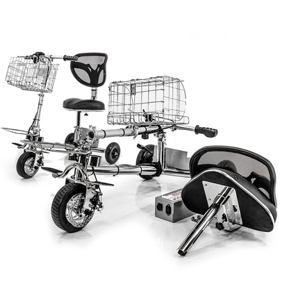 SmartScoot Lightweight Foldable Travel Mobility Scooter Open Box Returns Model