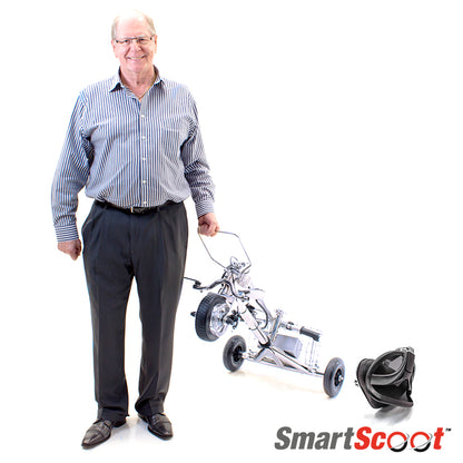 SmartScoot Lightweight Foldable Travel Mobility Scooter Open Box Returns Model
