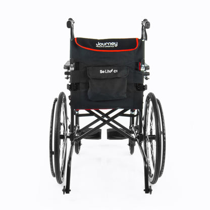 Journey So Lite Lightweight Folding Wheelchair