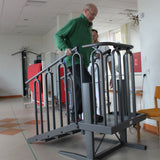 Entrenador de escaleras Liftup de 3 escalones y plataforma