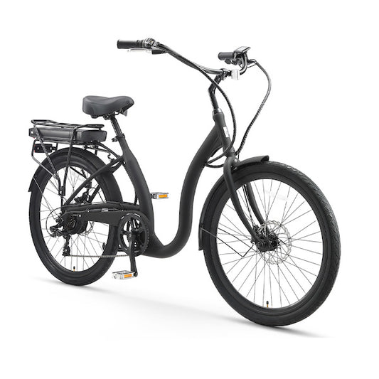 sixthreezero Simple Step-Thru Men's 7-Speed 500W Electric Bicycle