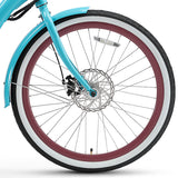 sixthreezero Simple Step-Thru Women's 7-Speed 500W Electric Bicycle